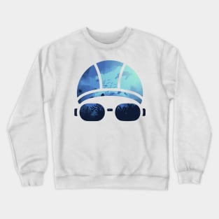 Creative Swimming Cap of Submarine Life Gift Crewneck Sweatshirt